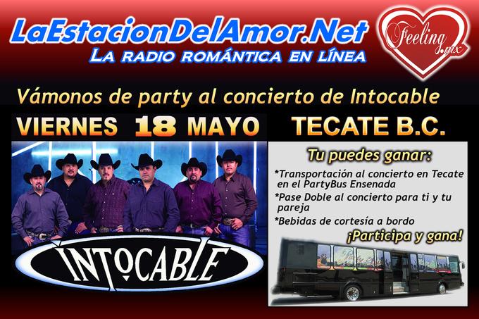 Intocable en Tecate - Feeling.Mx y LaEstacionDelAmor.Net