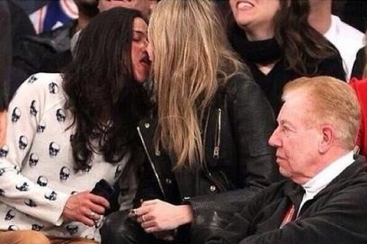 TMZ capta foto del beso de Cara y Michelle