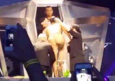 Lady Gaga Naked Show