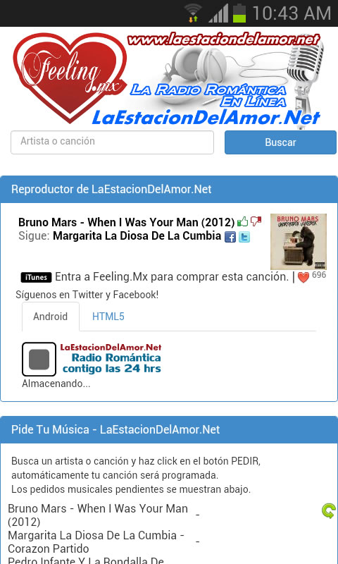 Busca canciones o artistas de nuestro cat&aacute;logo